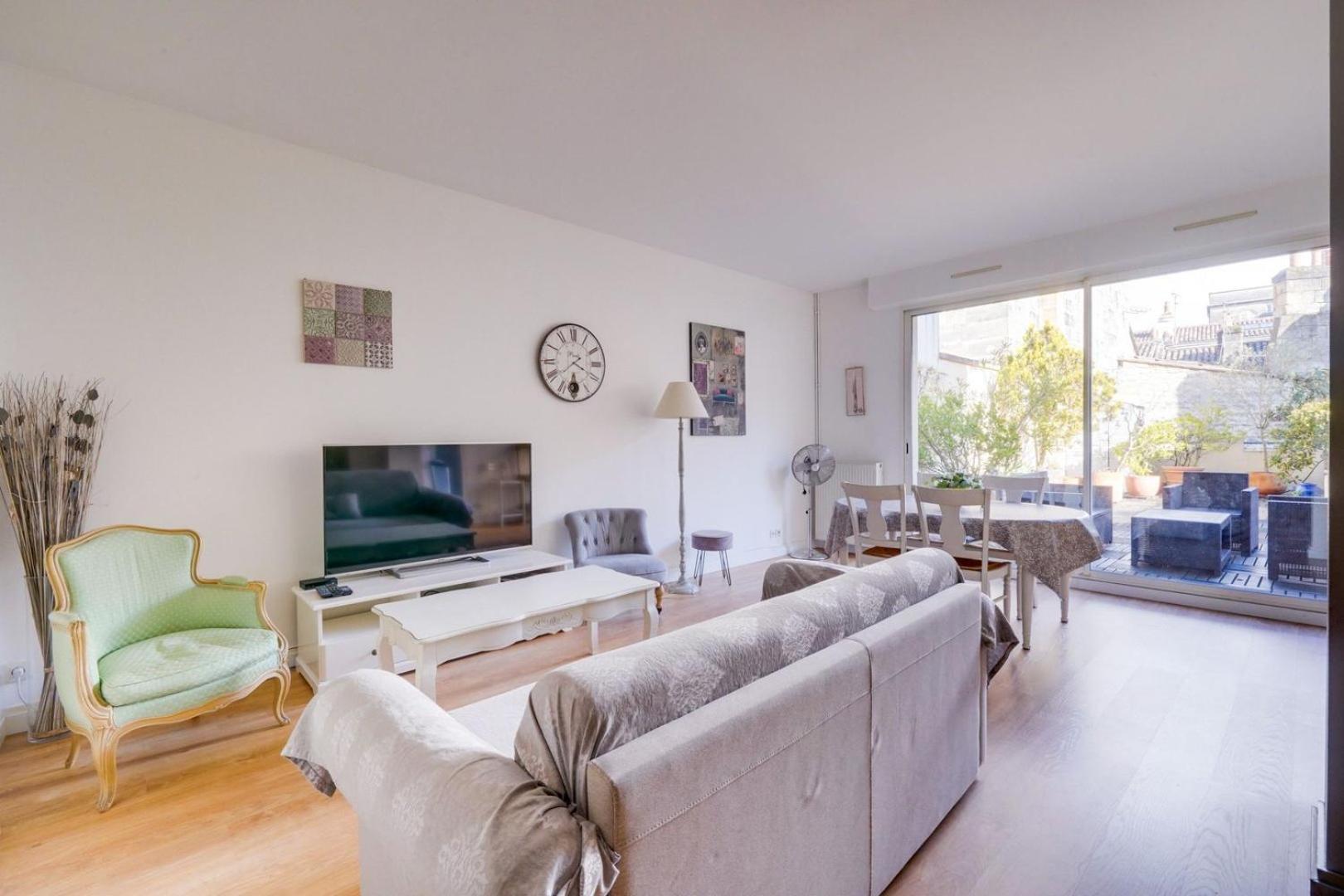 Lovely Apartment With Exceptional Terrace Bordeaux Dış mekan fotoğraf